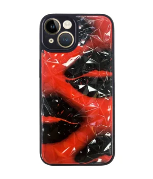 TPU+PC чохол Prisma Plushie для Apple iPhone 13 (6.1") Kiss
