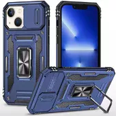 Удароміцний чохол Camshield Army Ring для Apple iPhone 13 (6.1") Синій / Navy