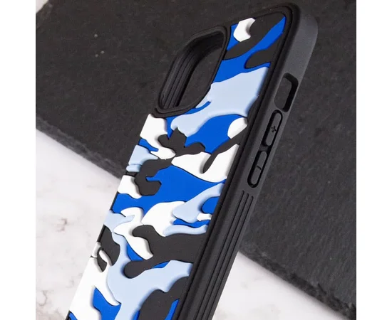 Чохол TPU+PC Army Collection для Apple iPhone 13 (6.1") Синій