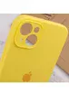 Чохол Silicone Case Full Camera Protective (AA) Apple iPhone 13 (6.1") Жовтий / Yellow