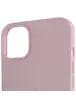 Чехол Silicone case (AAA) full with Magsafe для Apple iPhone 13 (6.1") Розовый / Chalk Pink