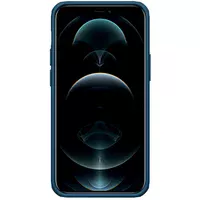 Чехол Nillkin Matte Pro для Apple iPhone 13 (6.1") Синий / Blue