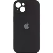 Чехол Silicone Case Full Camera Protective (AA) для Apple iPhone 13 (6.1") Черный / Black