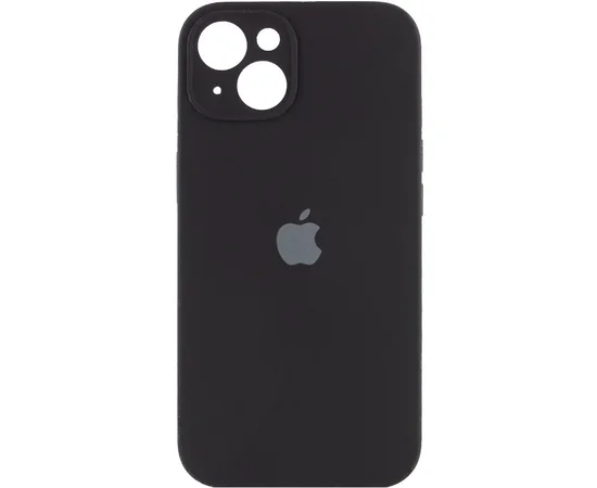 Чохол Silicone Case Full Camera Protective (AA) Apple iPhone 13 (6.1") Чорний / Black