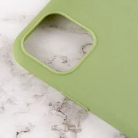 Силиконовый чехол Candy для Apple iPhone 14 Plus (6.7") Фисташковый