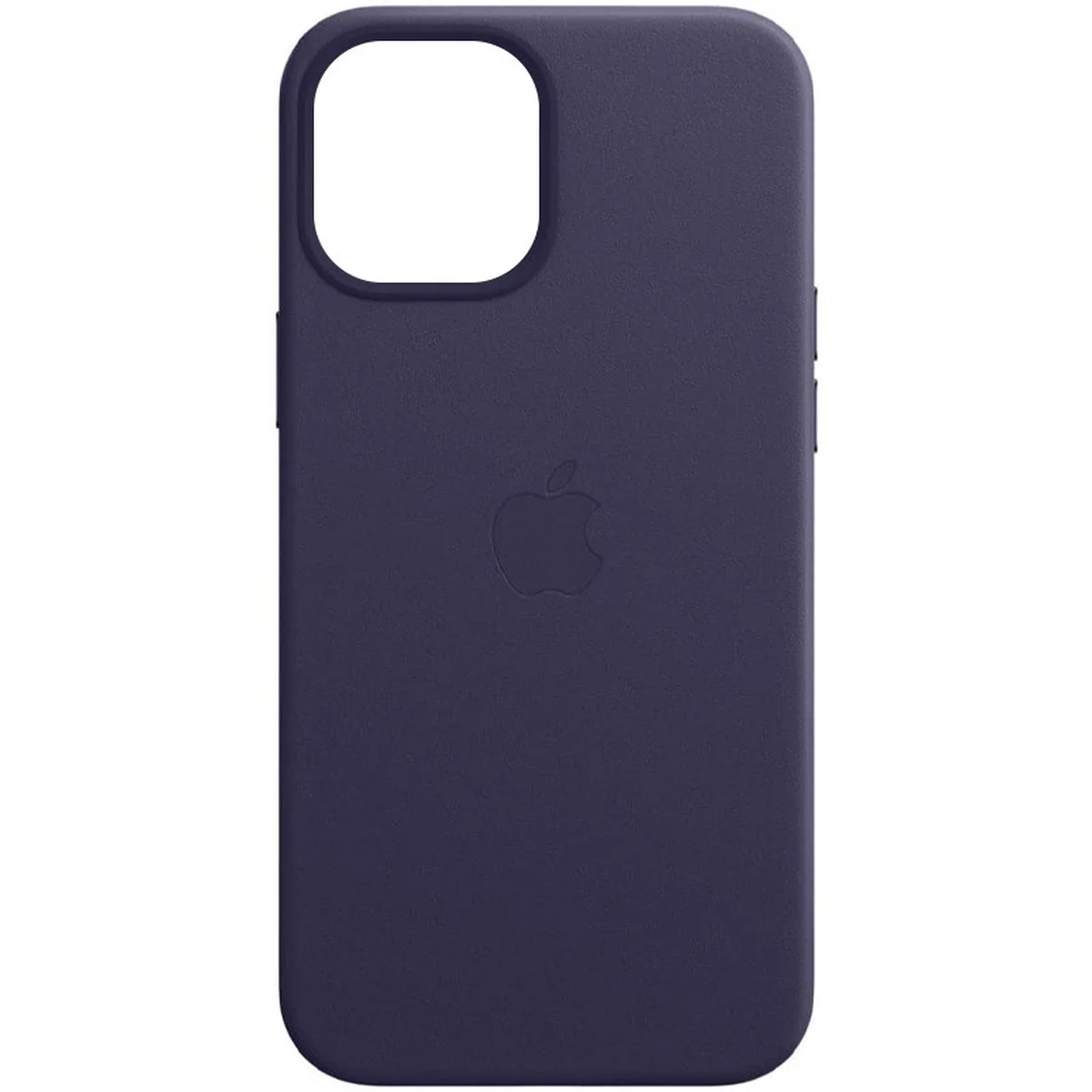 Кожаный чехол Leather Case (AAA) with MagSafe для Apple iPhone 14 Plus (6.7") Deep Violet