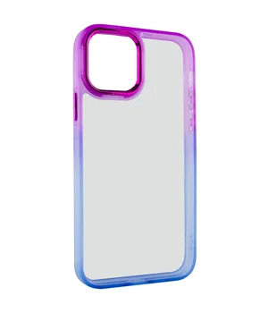 Чехол TPU+PC Fresh sip series для Apple iPhone 14 Plus (6.7") Синий / Фиолетовый Чехол TPU+PC Fresh sip series для Apple iPhone 14 Plus (6.7") Синий / Фиолетовый
