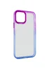 Чехол TPU+PC Fresh sip series для Apple iPhone 14 Plus (6.7") Синий / Фиолетовый