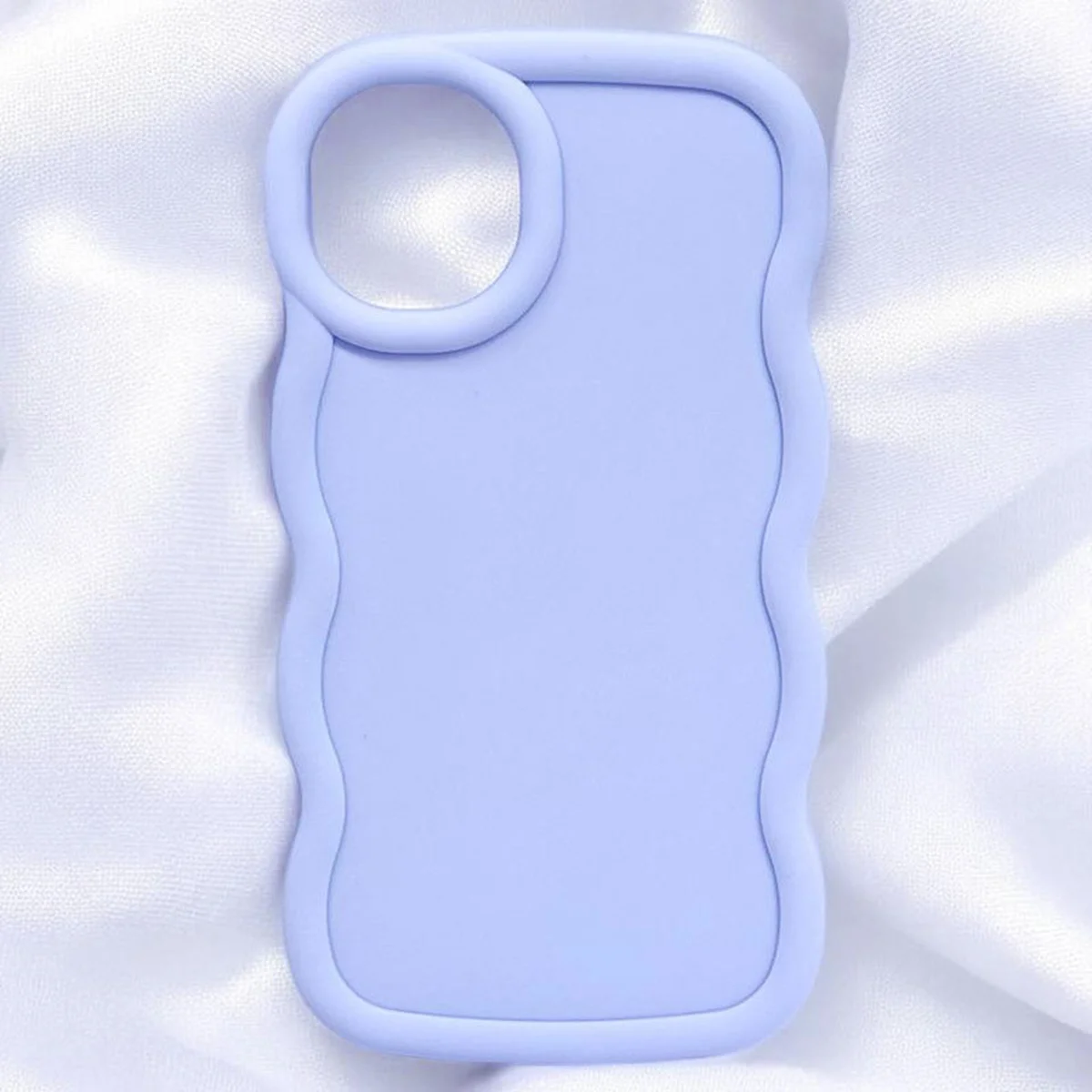 Чехол TPU Ripple для Apple iPhone 14 Plus / 15 Plus (6.7") Lilac Blue