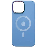 Чехол TPU+Glass Sapphire Mag Evo case для Apple iPhone 14 Plus (6.7") Lilac Blue