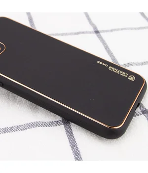 Шкіряний чохол Xshield для Apple iPhone 14 Plus (6.7") Чорний / Black