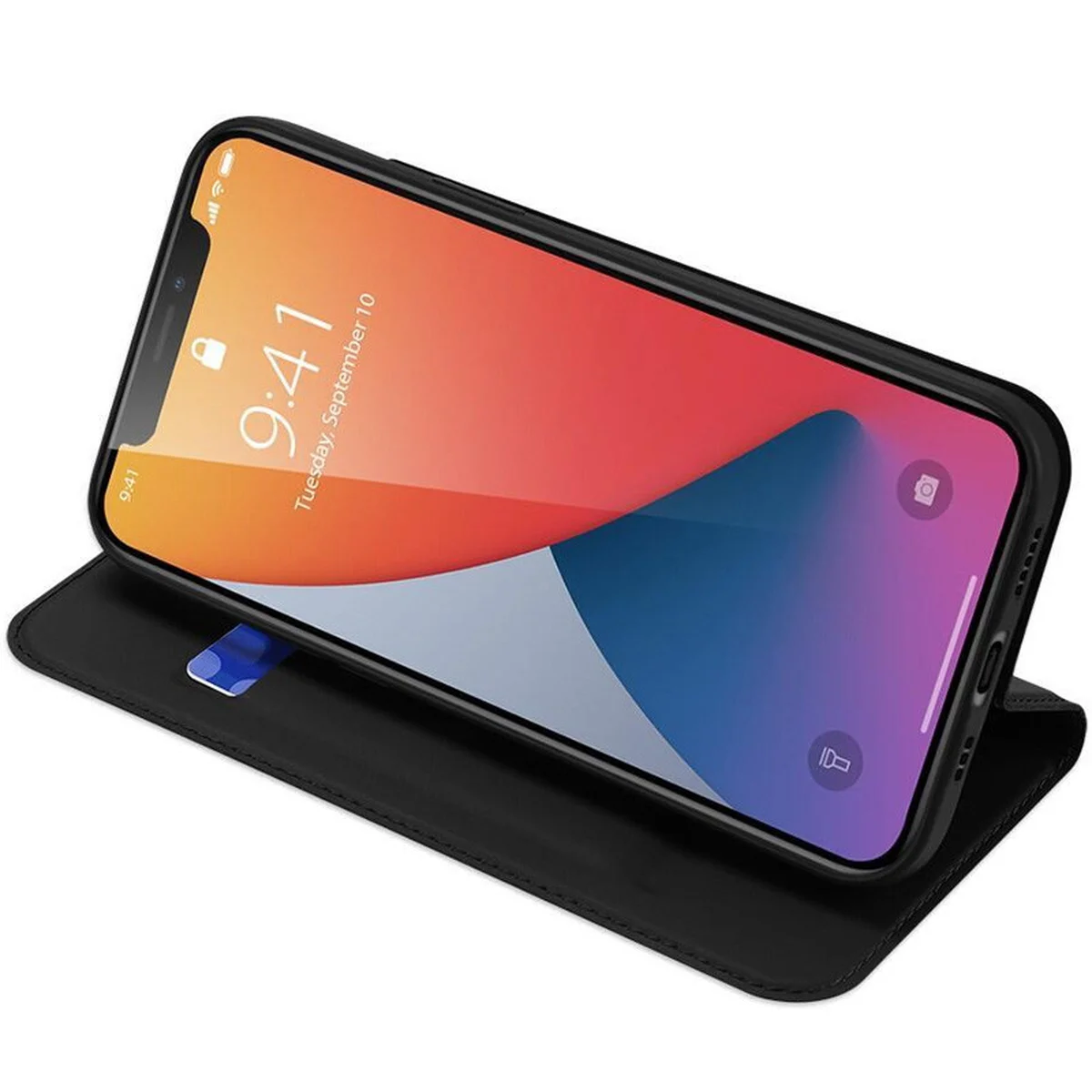 Чохол-книжка Dux Ducis з кишенею для візиток для Apple iPhone 14 Plus (6.7") Чорний