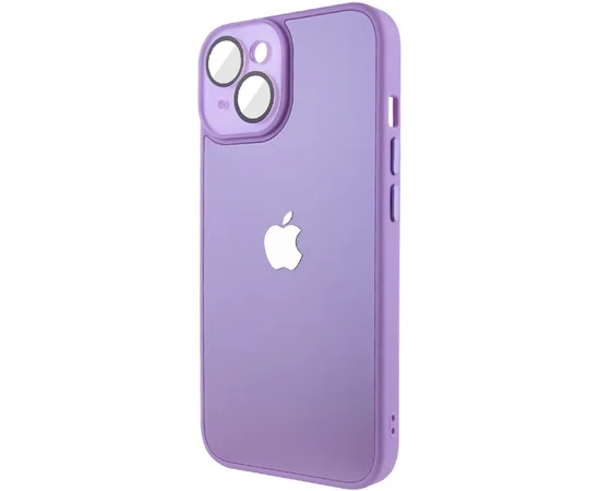 Чехол TPU+Glass Sapphire Midnight для Apple iPhone 14 Plus (6.7") Сиреневый / Lilac
