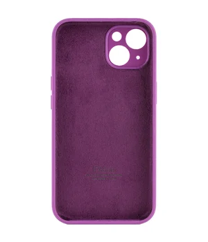 Чохол Silicone Case Full Camera Protective (AA) для Apple iPhone 14 Plus (6.7") Фіолетовий / Grape