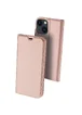 Чехол-книжка Dux Ducis с карманом для визиток для Apple iPhone 14 Plus (6.7") Rose Gold