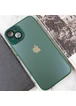 Чехол TPU+Glass Sapphire Midnight для Apple iPhone 14 Plus (6.7") Зеленый / Forest green