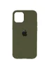 Чохол Silicone Case Full Protective (AA) для Apple iPhone 14 Plus (6.7") Зелений / Dark Olive