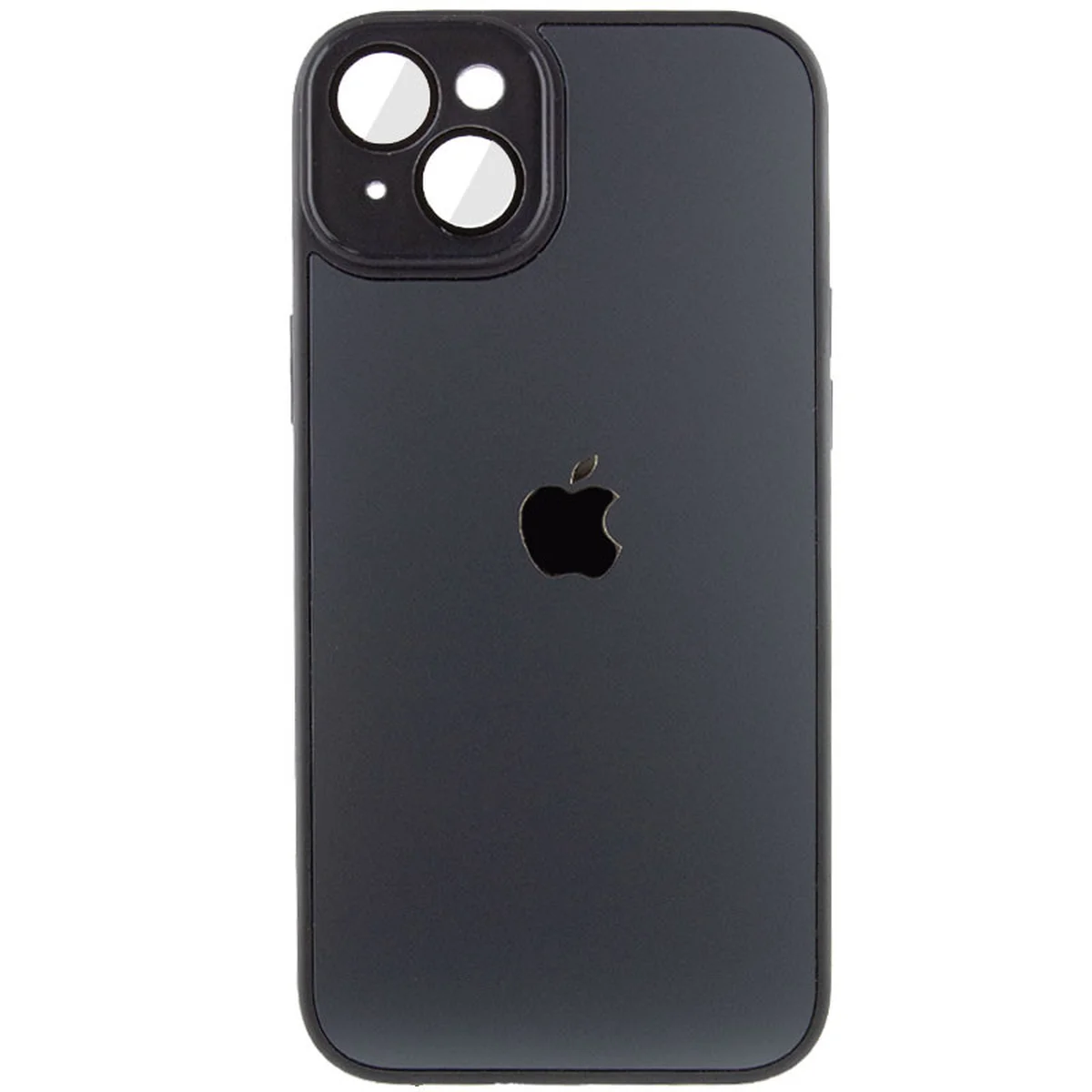 Чехол TPU+Glass Sapphire Midnight для Apple iPhone 14 Plus (6.7") Черный / Black