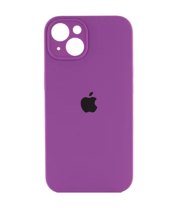 Чохол Silicone Case Full Camera Protective (AA) для Apple iPhone 14 Plus (6.7") Фіолетовий / Grape