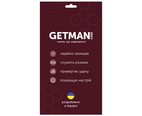 TPU чохол GETMAN Ease logo посилені кути для Apple iPhone 14 Plus (6.7") Сірий (прозорий)