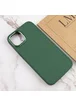 TPU чохол Bonbon Metal Style для Apple iPhone 14 Plus (6.7") Зелений / Army green