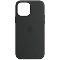 Чохол Silicone case (AAA) full with Magsafe для Apple iPhone 14 Plus (6.7") Чорний / Midnight