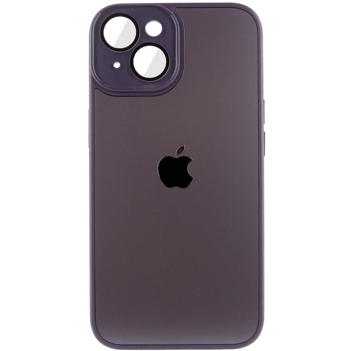 Чехол TPU+Glass Sapphire Midnight для Apple iPhone 14 Plus (6.7") Фиолетовый / Deep Purple