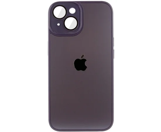 Чехол TPU+Glass Sapphire Midnight для Apple iPhone 14 Plus (6.7") Фиолетовый / Deep Purple