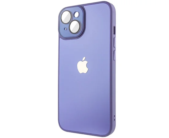 Чехол TPU+Glass Sapphire Midnight для Apple iPhone 14 Plus (6.7") Сиреневый / Dasheen