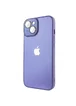Чехол TPU+Glass Sapphire Midnight для Apple iPhone 14 Plus (6.7") Сиреневый / Dasheen