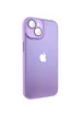 Чехол TPU+Glass Sapphire Midnight для Apple iPhone 14 Plus (6.7") Сиреневый / Lilac