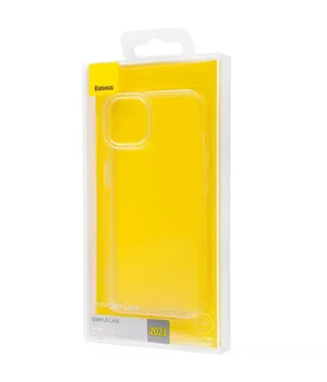 Чехол TPU Baseus Simple для Apple iPhone 14 Plus (6.7") Прозрачный Чехол TPU Baseus Simple для Apple iPhone 14 Plus (6.7") Прозрачный