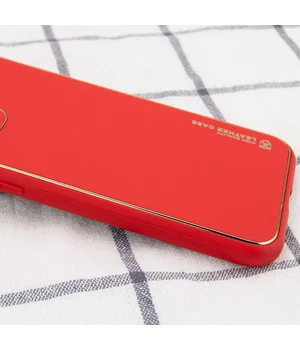 Шкіряний чохол Xshield для Apple iPhone 14 Plus (6.7") Червоний / Red