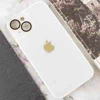 Чехол TPU+Glass Sapphire Midnight для Apple iPhone 14 Plus (6.7") Белый / White