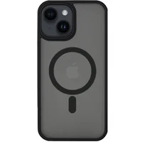TPU+PC чехол Metal Buttons with MagSafe для Apple iPhone 14 Plus (6.7") Черный