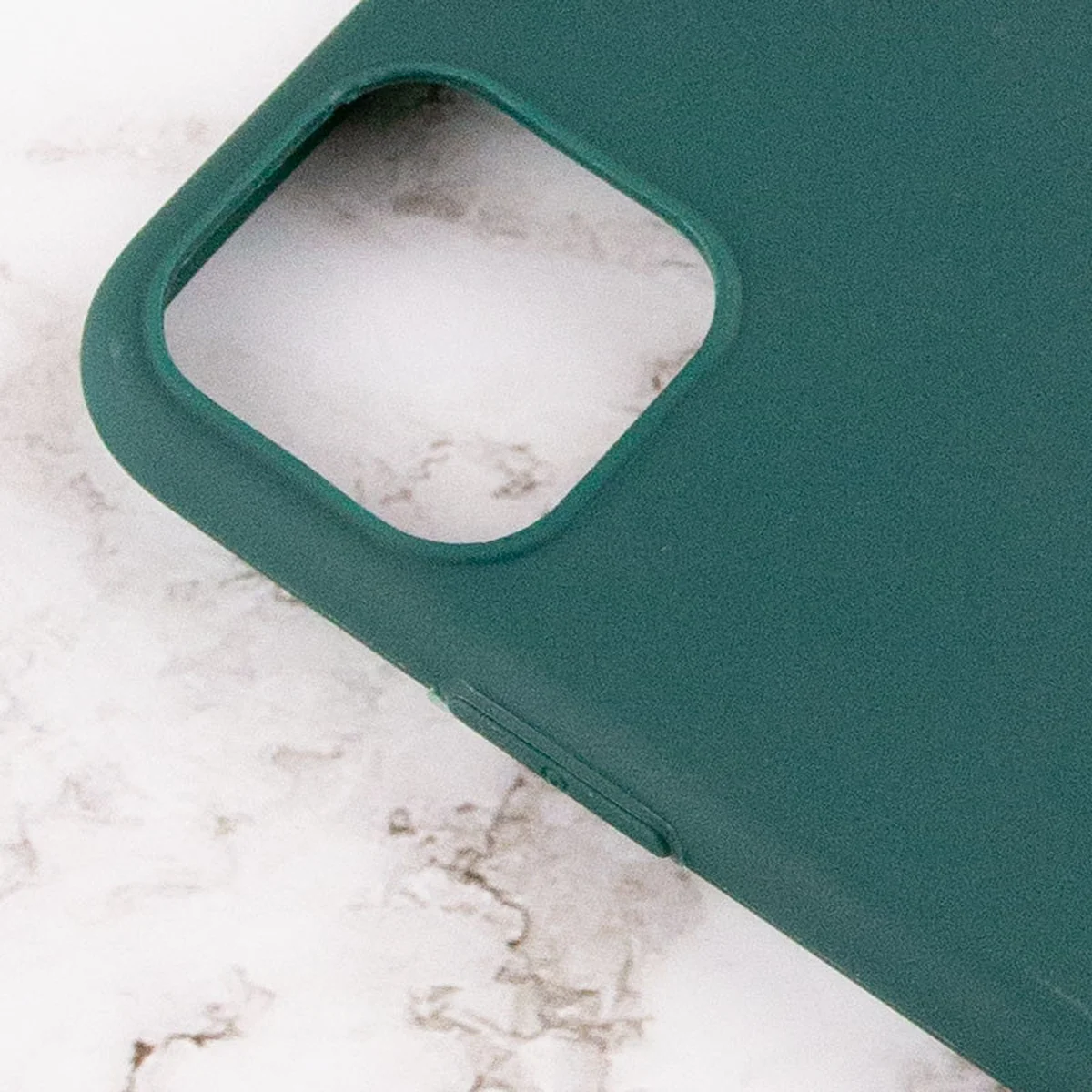 Силиконовый чехол Candy для Apple iPhone 14 Plus (6.7") Зеленый / Forest green