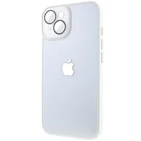 Чехол TPU+Glass Sapphire Midnight для Apple iPhone 14 Plus (6.7") Белый / White