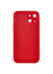 Чехол TPU+Glass Sapphire matte case для Apple iPhone 14 Plus (6.7") Cola Red