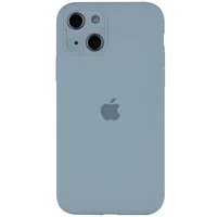 Чехол Silicone Case Full Camera Protective (AA) для Apple iPhone 14 Plus (6.7") Голубой / Sweet Blue