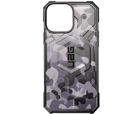 Ударопрочный чехол UAG Pathfinder with MagSafe Camo для Apple iPhone 14 Plus (6.7") Серый