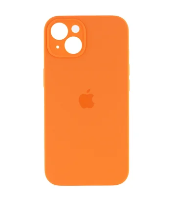 Чохол Silicone Case Full Camera Protective (AA) Apple iPhone 14 Plus (6.7") Помаранчевий / Kumquat Чохол Silicone Case Full Camera Protective (AA) Apple iPhone 14 Plus (6.7") Помаранчевий / Kumquat