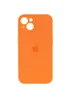 Чохол Silicone Case Full Camera Protective (AA) Apple iPhone 14 Plus (6.7") Помаранчевий / Kumquat