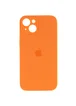 Чехол Silicone Case Full Camera Protective (AA) для Apple iPhone 14 Plus (6.7") Оранжевый / Kumquat