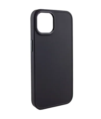 TPU чохол Bonbon Metal Style для Apple iPhone 14 Plus (6.7") Чорний / Black