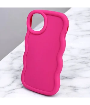 Чохол TPU Ripple для Apple iPhone 14 Plus / 15 Plus (6.7") Dragon Fruit