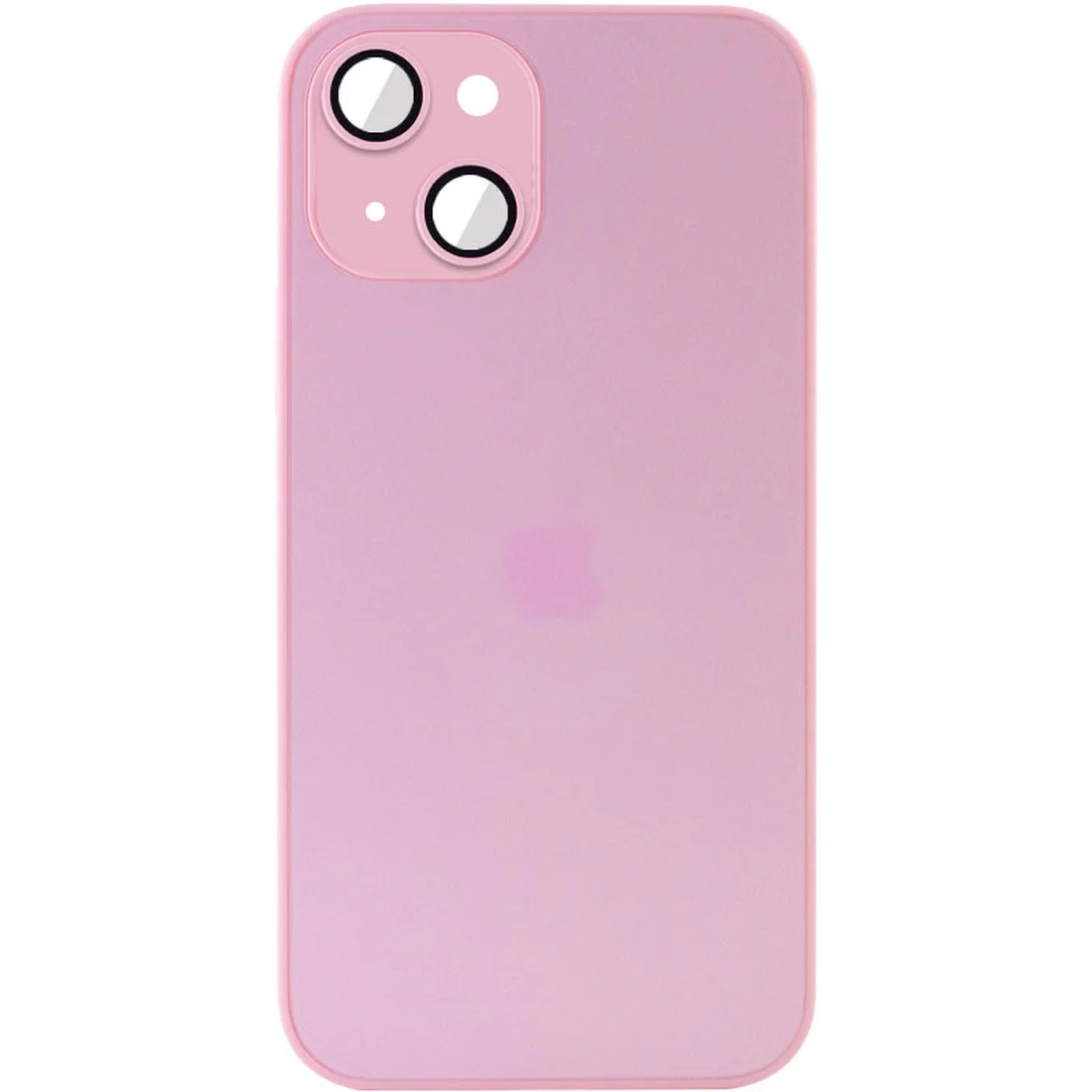 Чохол TPU+Glass Sapphire matte case для Apple iPhone 14 Plus (6.7") Chanel Pink