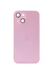 Чехол TPU+Glass Sapphire matte case для Apple iPhone 14 Plus (6.7") Chanel Pink