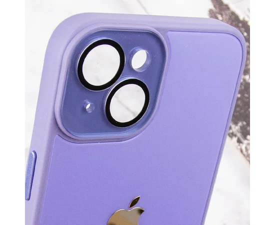 Чехол TPU+Glass Sapphire Midnight для Apple iPhone 14 Plus (6.7") Сиреневый / Dasheen