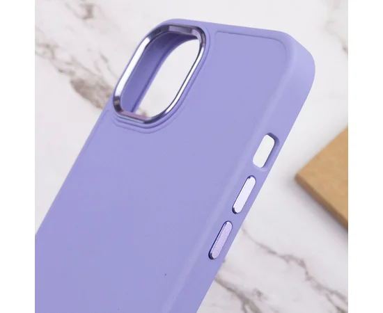 TPU чехол Bonbon Metal Style для Apple iPhone 14 Plus (6.7") Сиреневый / Dasheen