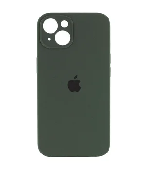 Чохол Silicone Case Full Camera Protective (AA) для Apple iPhone 14 Plus (6.7") Зелений / Cyprus Green
